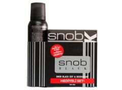 Snob Edt 100Ml+Deo Black