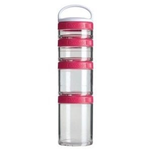 Blender Bottle Go Stak Pembe 4 Kat