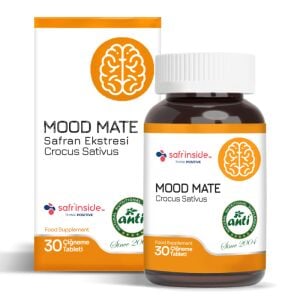 MOOD MATE SAFRINSIDE SAFRAN EKSTRESI 30 CIGNEME TABLETI