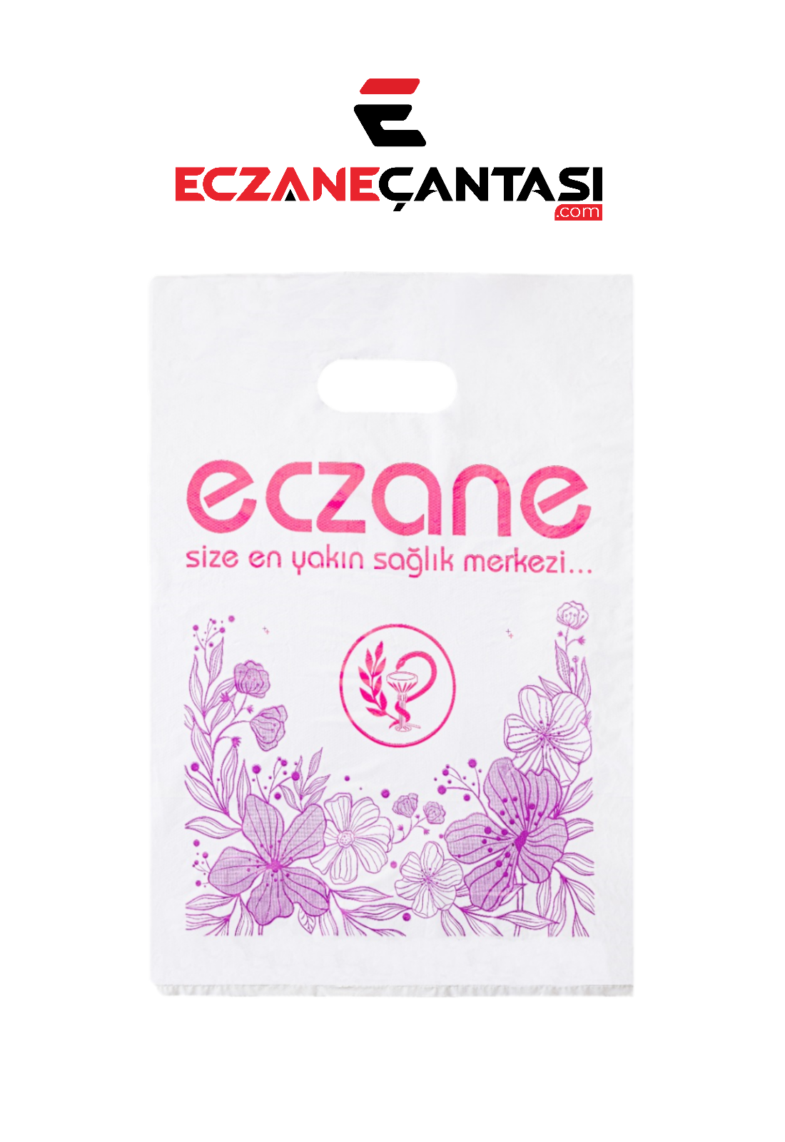 Eczane Poşeti El Geçme 28x40 100 lü Paket