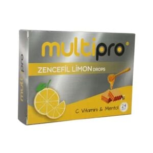 Multipro Zencefil Limon Drops 24 Adet
