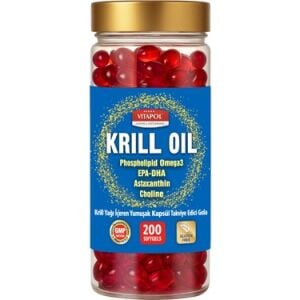 Vitapol Krill Oil 200 Yumuşak Kapsül