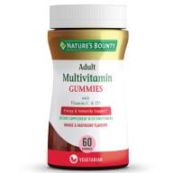 NATURES BOUNTY ADULT MULTIVITAMIN GUMMIES WITH VITAMINS C &