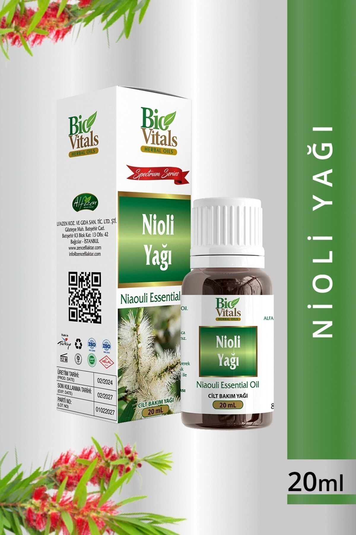 Bio Vitals Nioli Yağı 20 ml