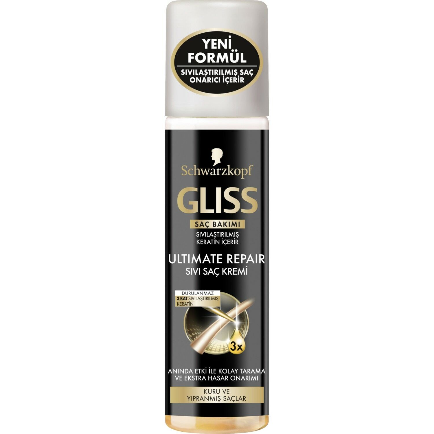 Gliss Sıvı Saç Kremi Ultimate Repair 200 ml