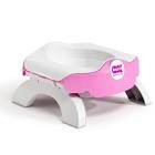 Okbaby Roady Katlanabilir Lazımlık + Klozet Adaptörü - Canlı Pembe