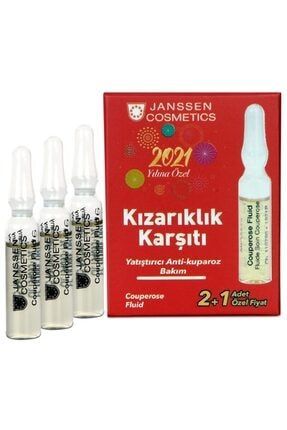 Janssen Cosmetics Kızarıklık Karşıtı Ampul 3'lü