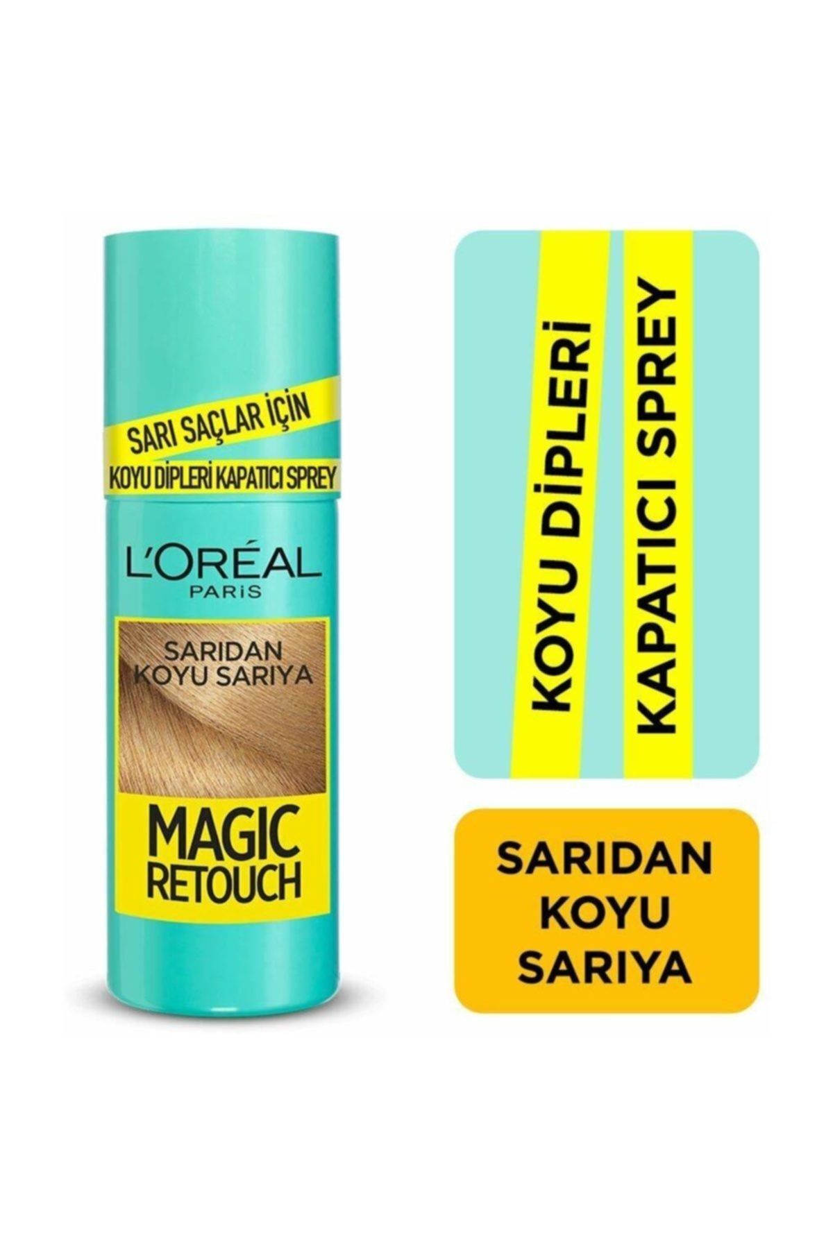 KH Dip Beyaz Kapatıcı Saç Spreyi Sarı Tonlar 75 ml
