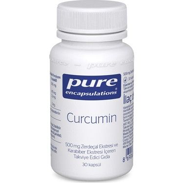 Pure Encapsulations Curcumin 500 mg 30 Kapsül