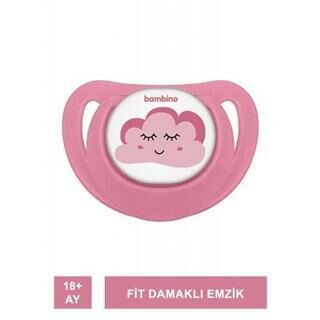 Bambino P2572 Fit Damaklı Emzik 18+ Ay - Pembe