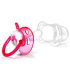 Bebeneo 905 Kapaklı Damaklı Şeffaf Emzik No: 2