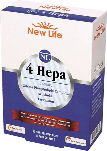 New Life 4 Hepa 30 Yumuşak Kapsül - 4 Adet