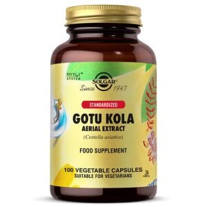 SOLGAR GOTU KOLA AERIAL EXTRACT 100 CAP.