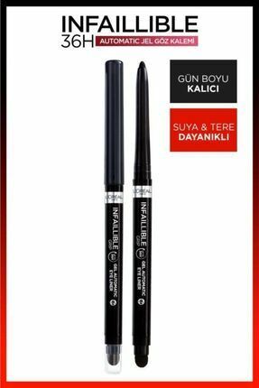 L'Oreal Paris İnfaillable Automatic Jel Göz Kalemi Yoğun Siyah