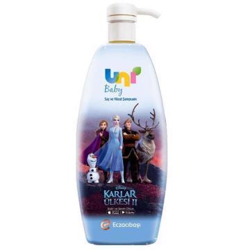 Uni Baby Saç ve Vücut Şampuanı Karlar Ülkesi Mavi 700ml