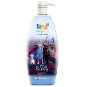 Uni Baby Saç ve Vücut Şampuanı Karlar Ülkesi Mavi 700ml