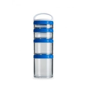 Blender Bottle Go Stak Mavi 4 Kat