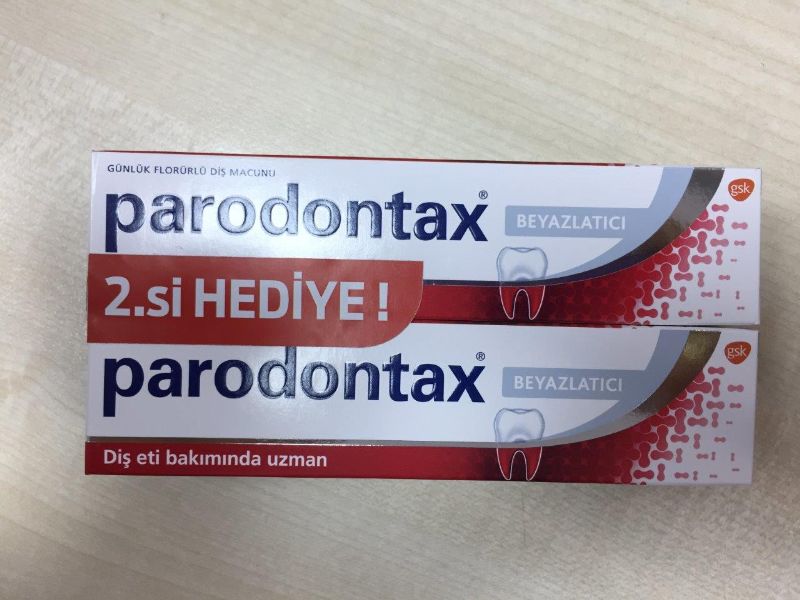 PARODONTAX BEYAZLATICI 50 ML 2.Sİ HEDİYE PROMO PAKET