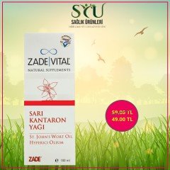 Zade Vital Sarı Kantaron Yağı 100 Ml