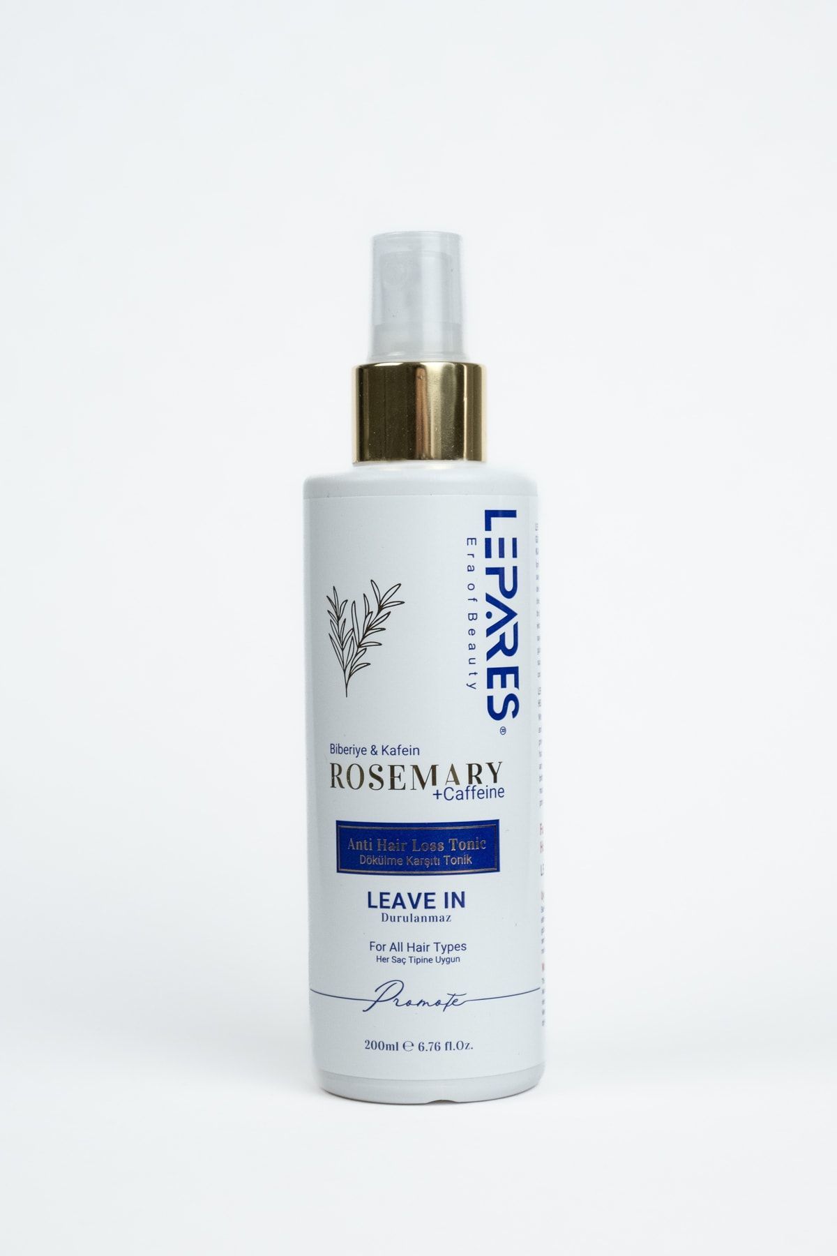 Lepares Biberiye & Kafein Dökülme Karşıtı Tonik 200 ml