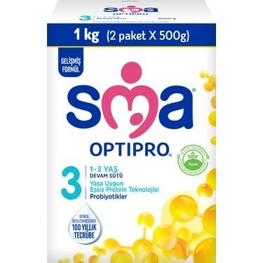 Sma 3 Optipro 1-3 Yaş 500 gr - 2 Adet