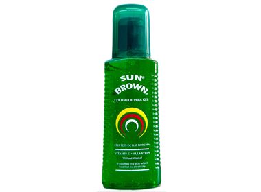 SUN BROWN AFTER SUN ALOE VERA GEL 200ML