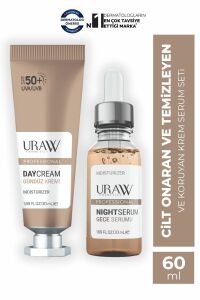 Uraw Cosmetics Gündüz Kremi 30 ml + Gece Serumu 30 ml