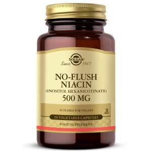 SOLGAR NO FLUSH NIACIN 500 MG 50 CAP.