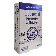 ADVANCEMAX LIPOZOMAL RESVERATROL GLUTATYON 30 KAPSUL