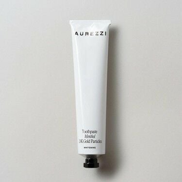 Aurezzi Menthol Mentol Aromalı 24K Altın Parçacıkları Beyazlatıcı Diş Macunu 75 ml