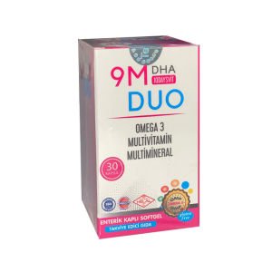 9M 10 Days Vit Duo Omega 3 Multivitamin Multimineral Softjel 60 Kapsül