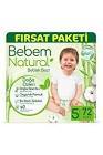 Bebem Natural Bebek Bezi No: 5 72'lİ