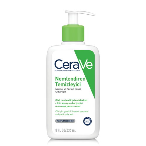 Cerave Nemlendiren Temizleyici 236 ml + Cerave Nemlendirici Krem Kuru Ve Çok Kuru Ciltler 50 ml - 659,90 TL Fiyat Etiketli