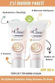Dr. Clinic Foundation Aydınlatıcı Yüz Kremi SPF+50 50 ml