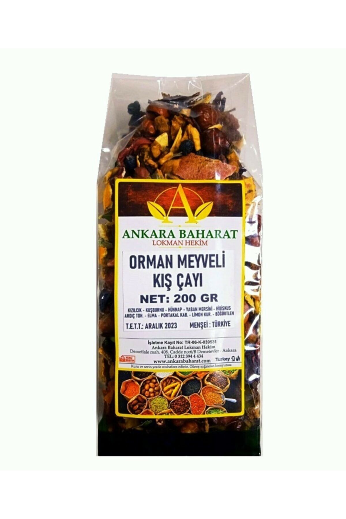 Lokmanavm Kış Çayı Ekstra Lüks Orman Meyveli 200 gr - 6 Adet