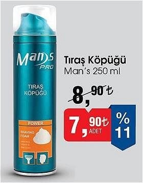 Man's Pro Tıraş Köpüğü Power 250 ml