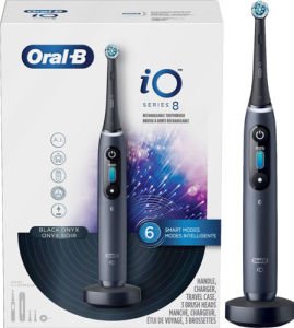 Oral-B iO 8 Şarjli Diş Fırçası Siyah