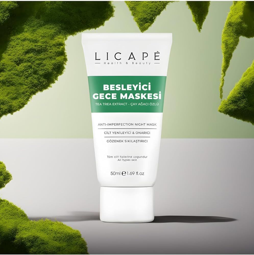 Licape Besleyici Çay Ağacı Gece Maskesi 50 ml