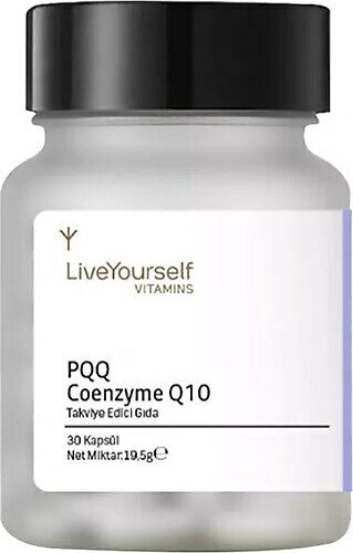 Live Yourself PQQ COQ10 30 Kapsül