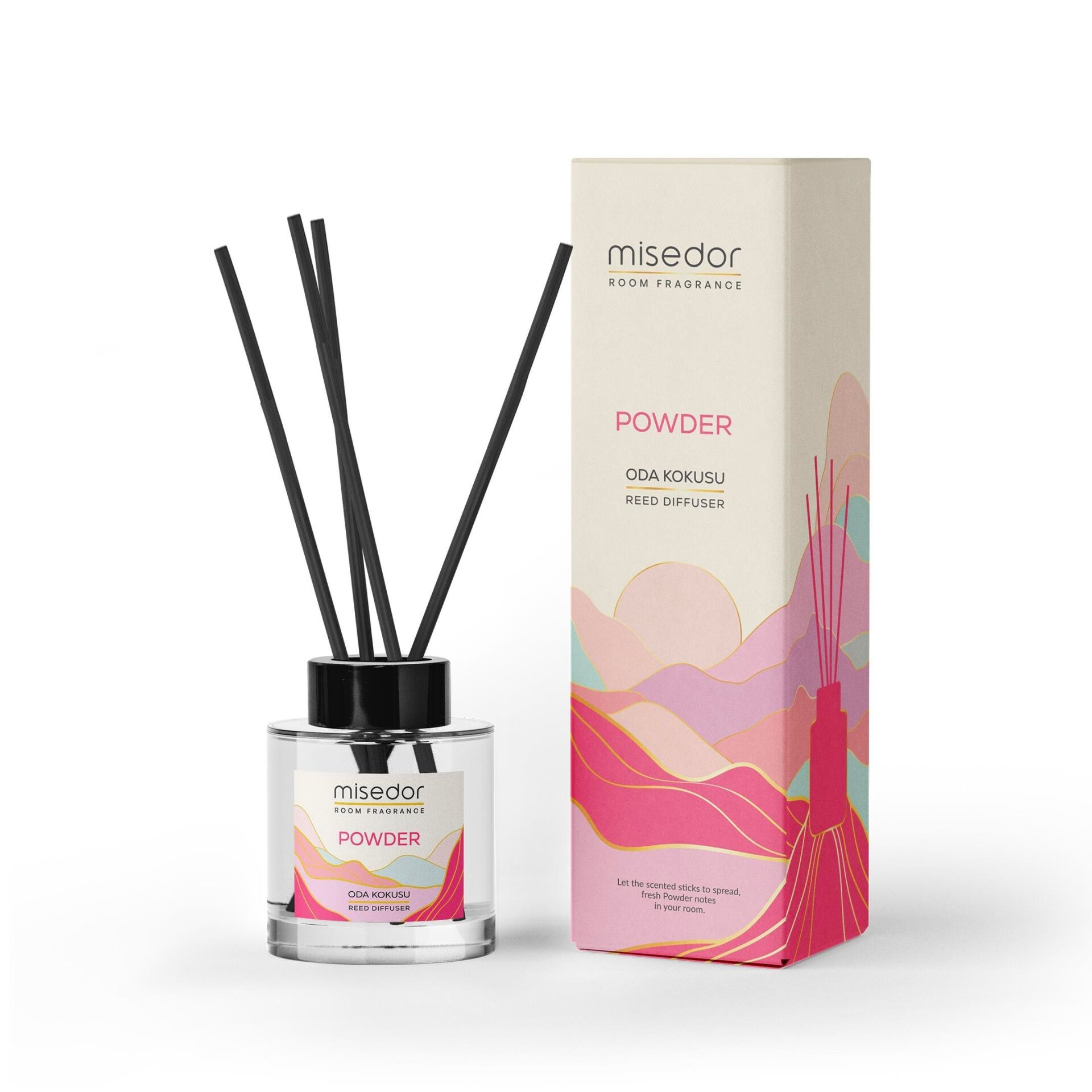 Misedor Powder Çubuklu Oda Kokusu 120 ml