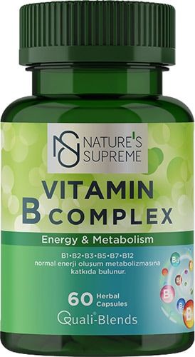 Nature's Supreme Vitamin B Complex 60 Tablet