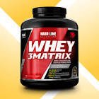 Hardline Nutrition Whey 3 Matrix Base Sade 2300 gr