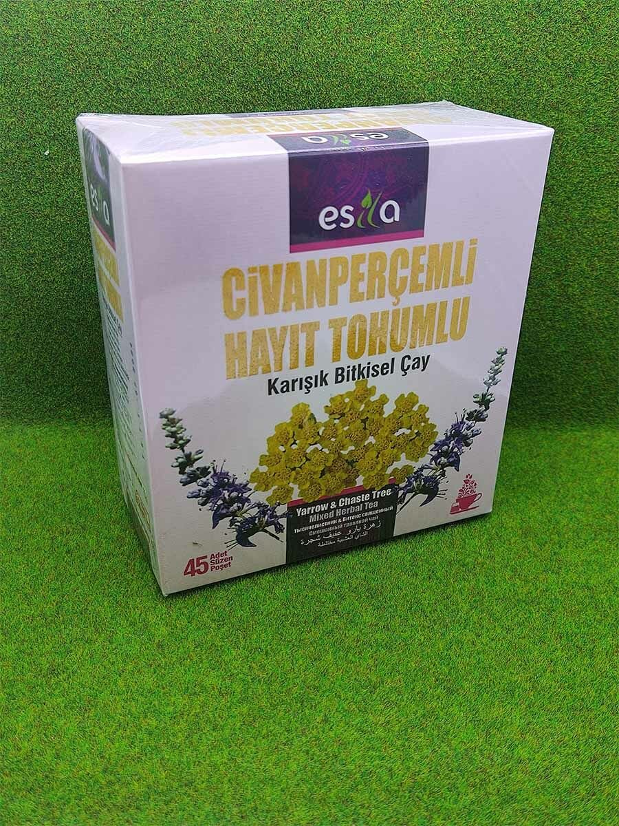 Kader Kaya Hayıt Tohumlu Civan Perçemli Bitkisel Karışımlı Çay 60'lı