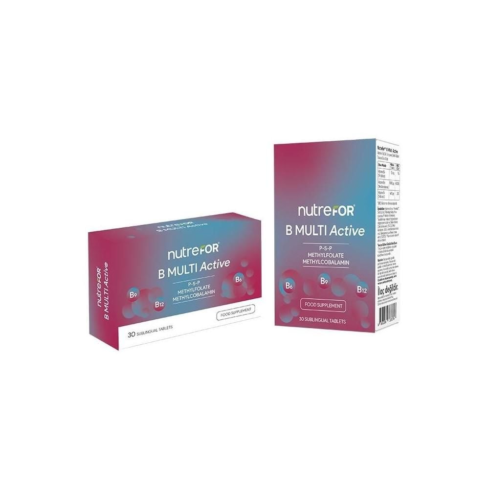 Nutrefor B Multi Active P5P Methylfolate Methylcobalamin 30 Tablet