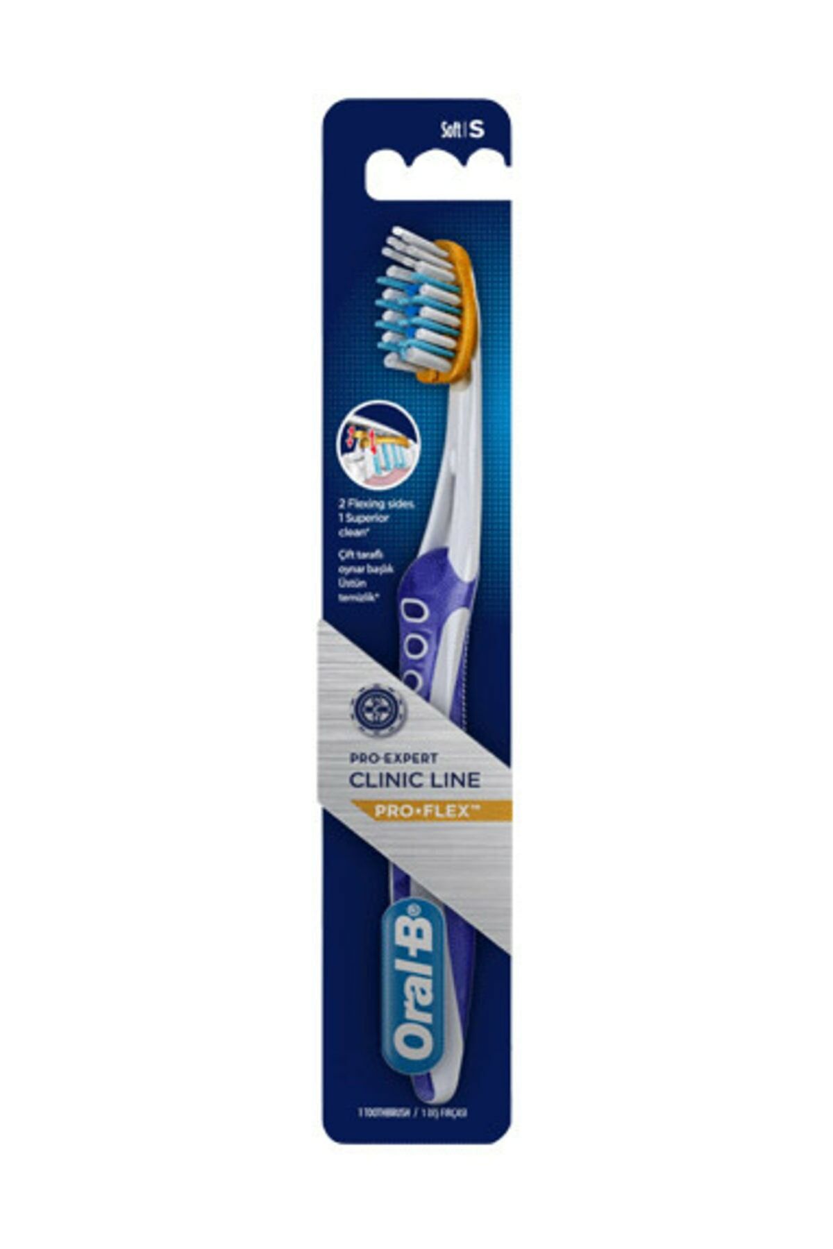 Oral-B Diş Fırçası Pro Flex Clinic Line 35 Soft Yumuşak Pro Expert