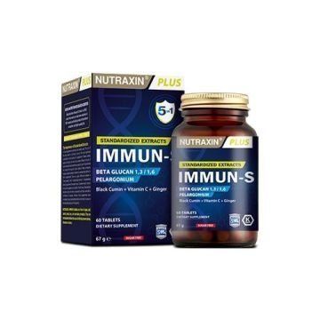 SKT:04/2023 Nutraxin Immun-S 60 Tablet