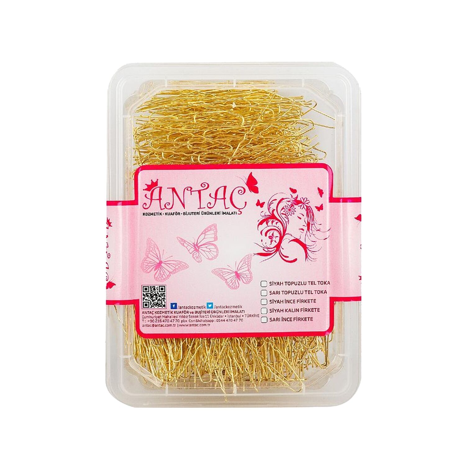 Antaç Topuzlu Sarı İnce Firkete