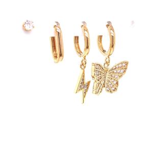 Zirkon Taşlı Küpe 1002-18