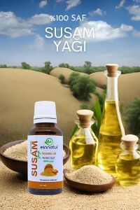 Einnatur Susam Yağı %100 Saf Soğuk Sıkım Yüksek E Vitaminli 30 ml