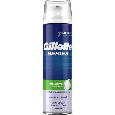Gillette Series Köpük Hassas 250 ml - Şampiyonlar Ligi 1+1 Avantaj Paket